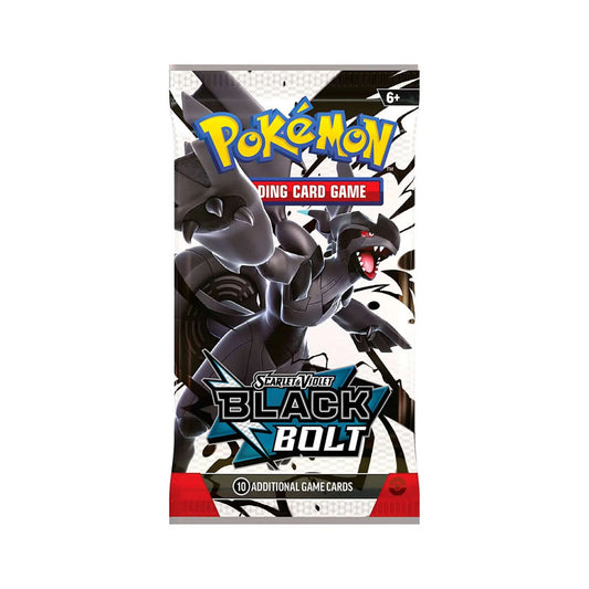 Black Bolt Booster Pack (ENGLISH)